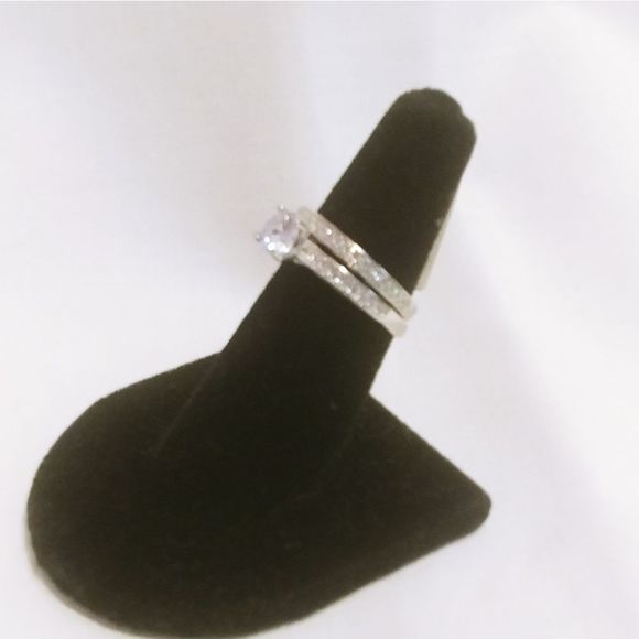 Sterling Silver Set of 2 Ring (Size 6) TGW 2.18 ct - Picture 5 of 7